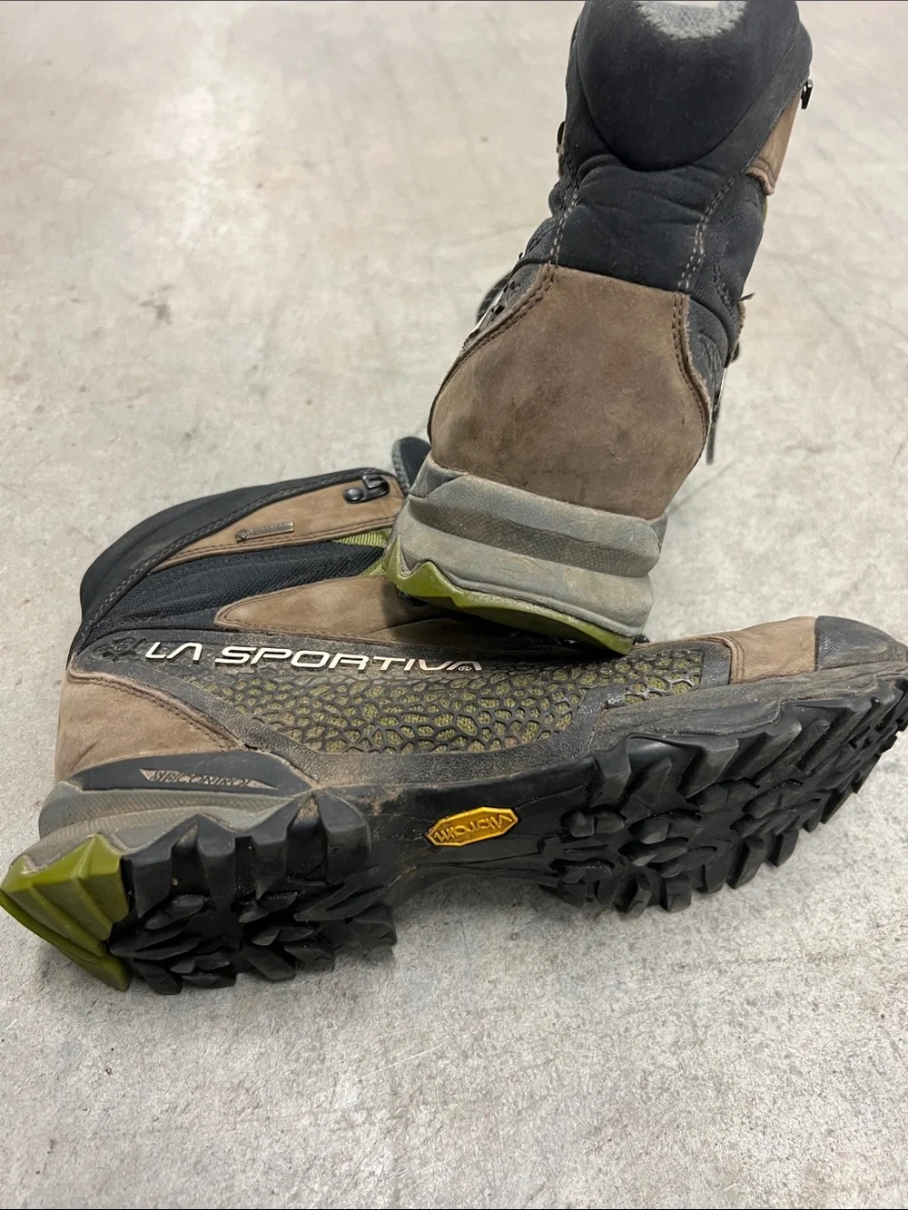 La Sportiva Brown, Black & Green Men's Hiking Boots